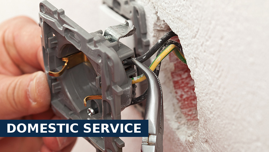 Domestic service electrical services Canning Town